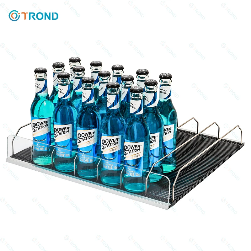 Light Duty Shelf Roller Deep Cooler Shelf Glides for Liquor Store Self Service Machine rollers for heavy duty shelves