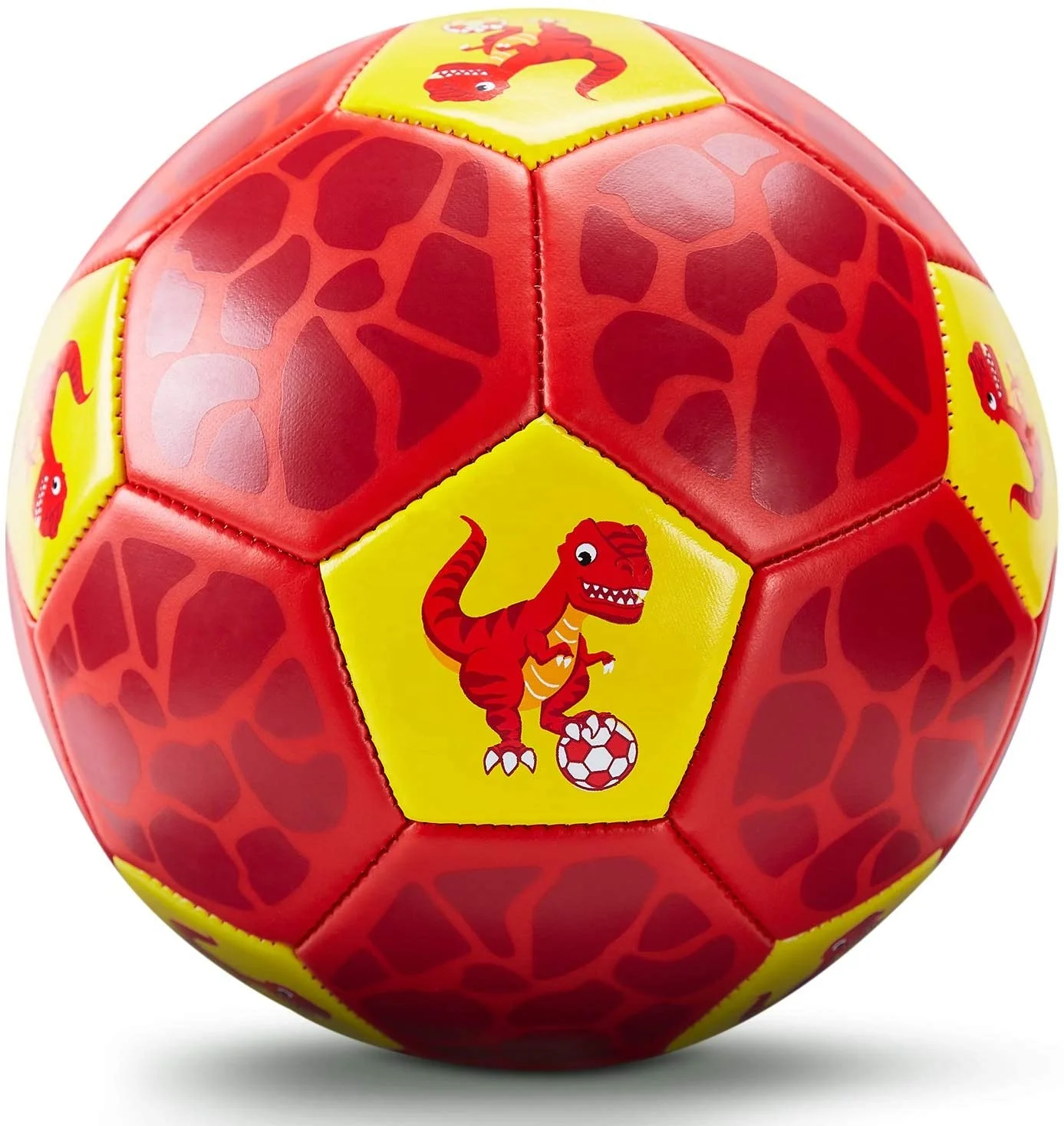 Dinosaur images  for Children to play football soccer ball