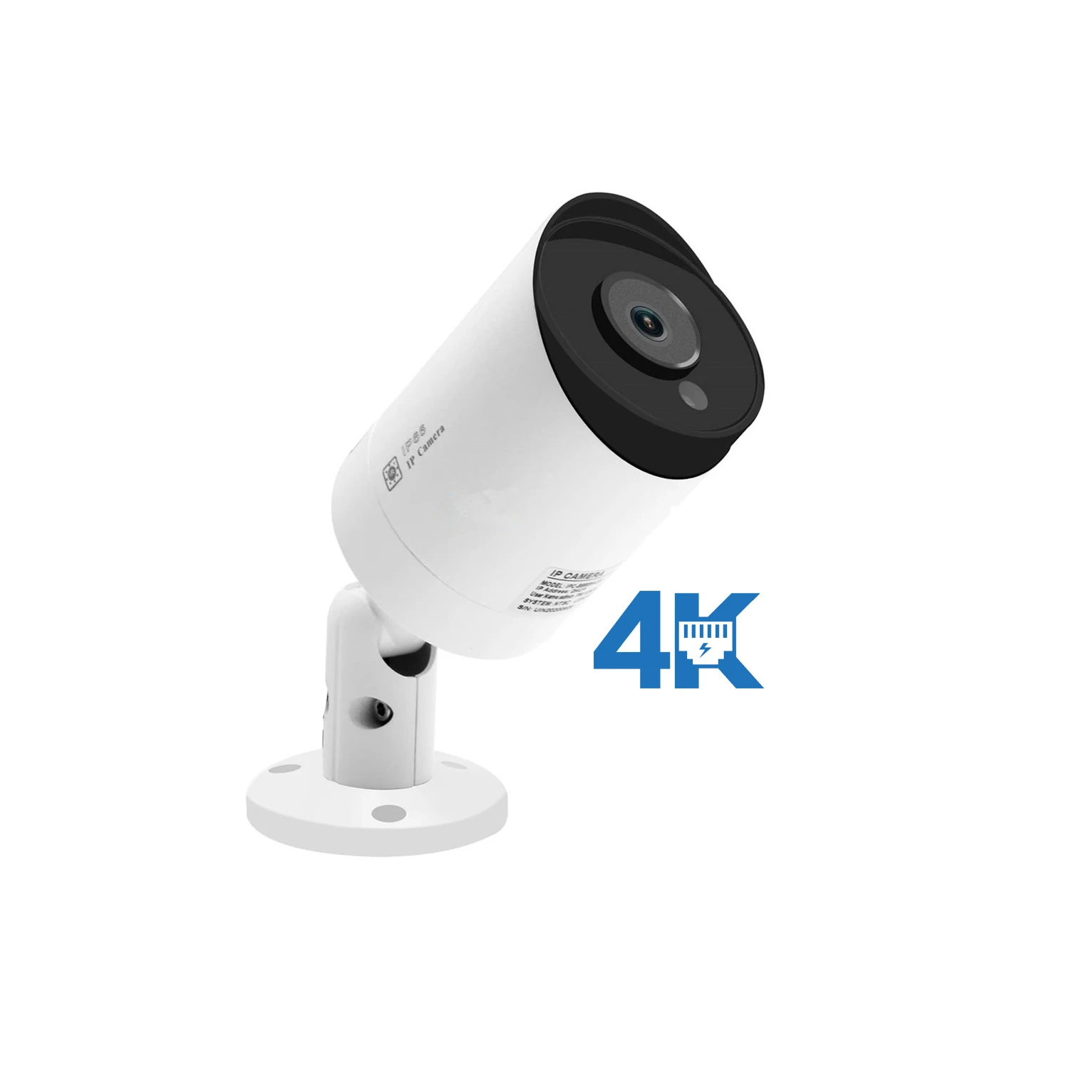 hik 8mp 4k bullet ip camera outdoor security cctv poe 2.8mm h.265 ir 30m night vision smart human & vehicle detection p2p view