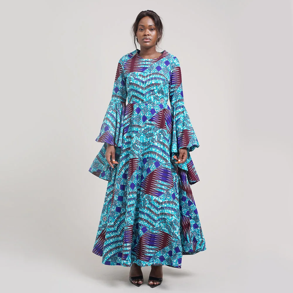  Long Sleeve African Women Dresses