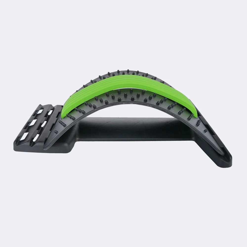 Multi-level Cracking Device Spine Back Stretcher Adjustable Back and Neck Stretcher Lumbar Back  for Herniated Disc Sciati