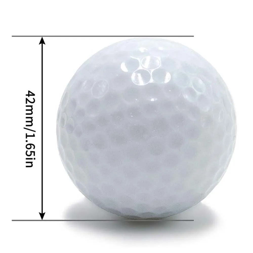 Golf Balls Night LED Light-up Flashing Long Life Throw Reusable Luminous Night Electronic Golf Ball for Dark Night Golf Balls