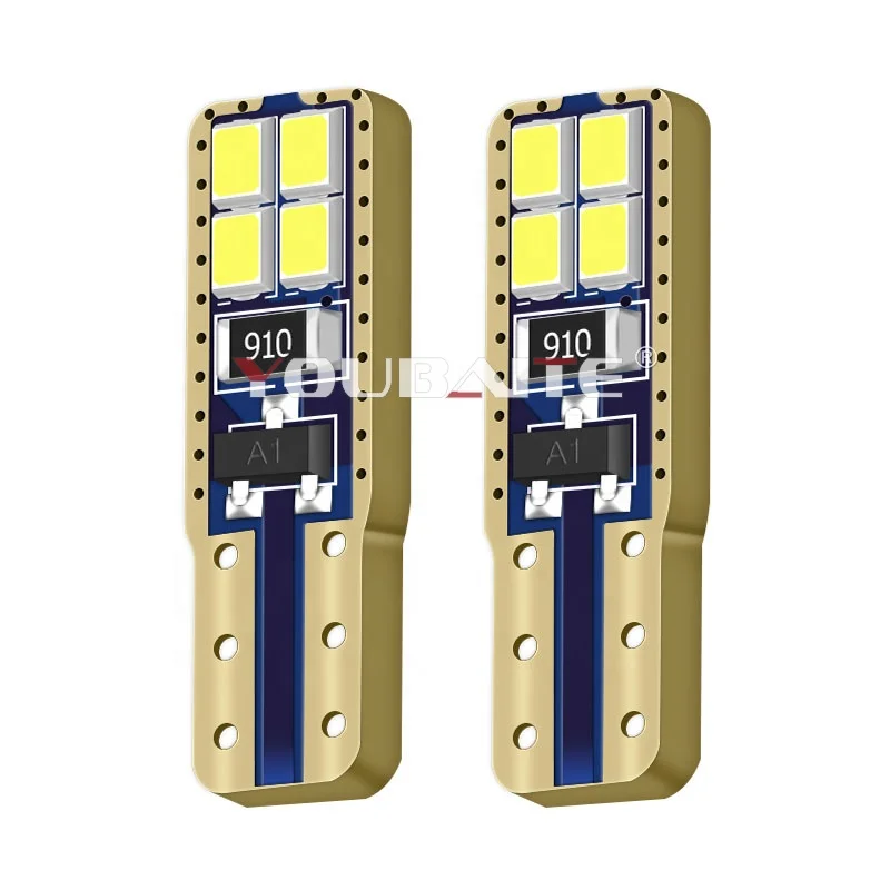 Car Led Dashboard Bulb T5 8smd 2016 Led Wedge Lights Instrument Dc 12v Car Led Reading Light Smd 2016 Led
