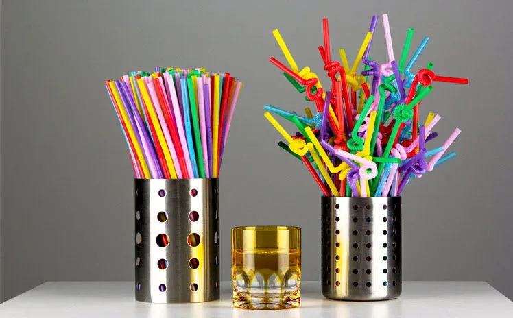 2024 HLY Compostable Straw Portable Drinking Straw Wheat Straw