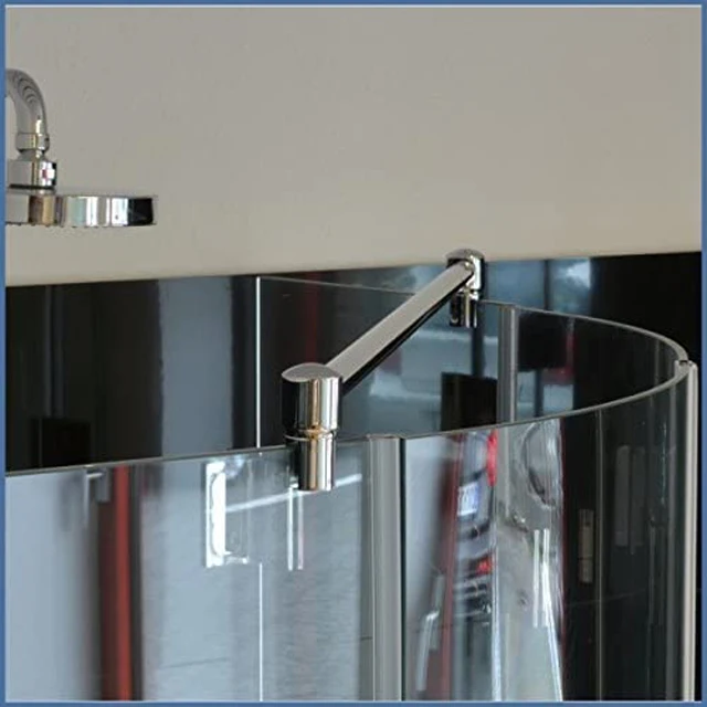 Stainless Steel wall to glass Shower glass stabilizer bar
