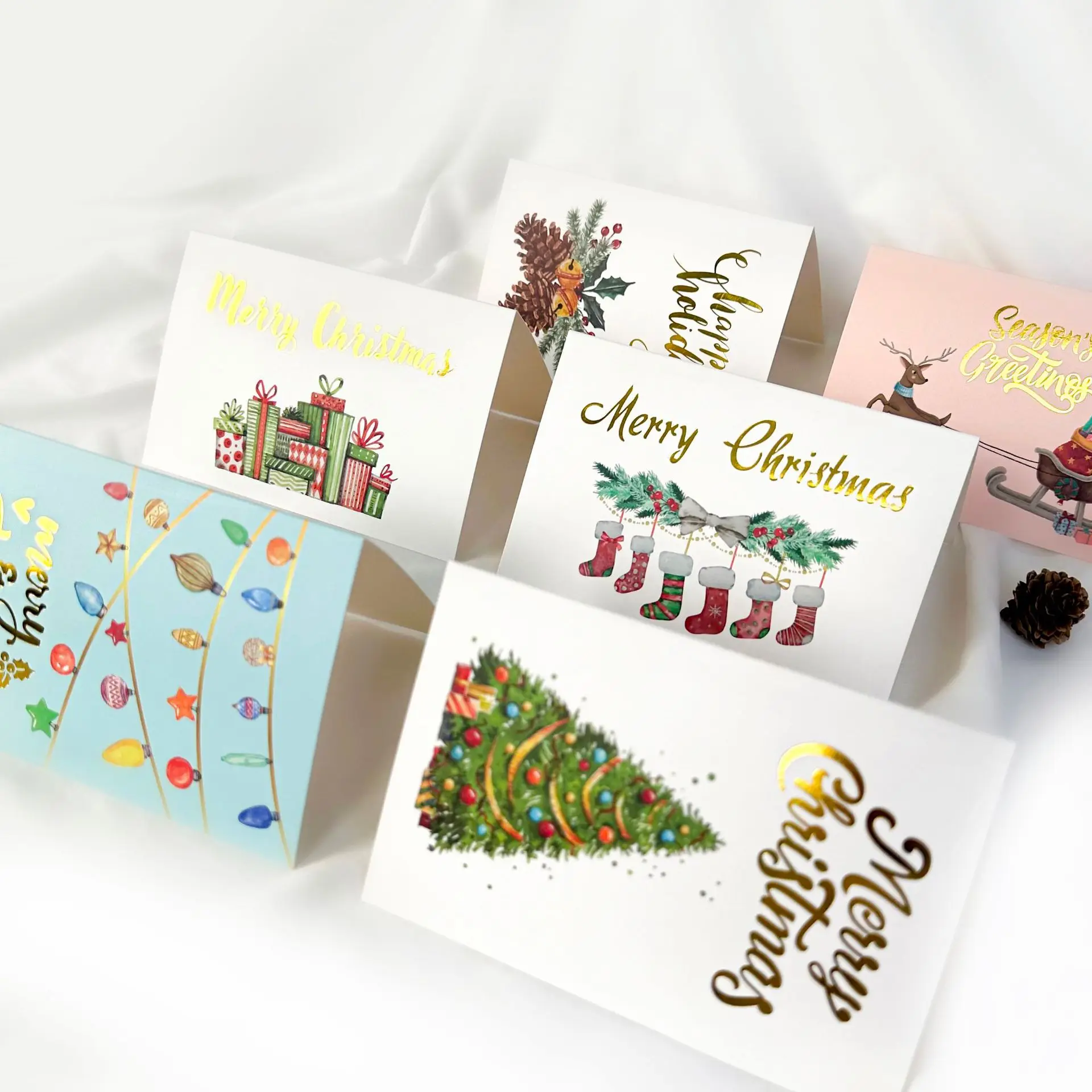 Handmade Happy Birthday Greeting Cards Custom Personalization Pack With Envelopes and Fun Stickers