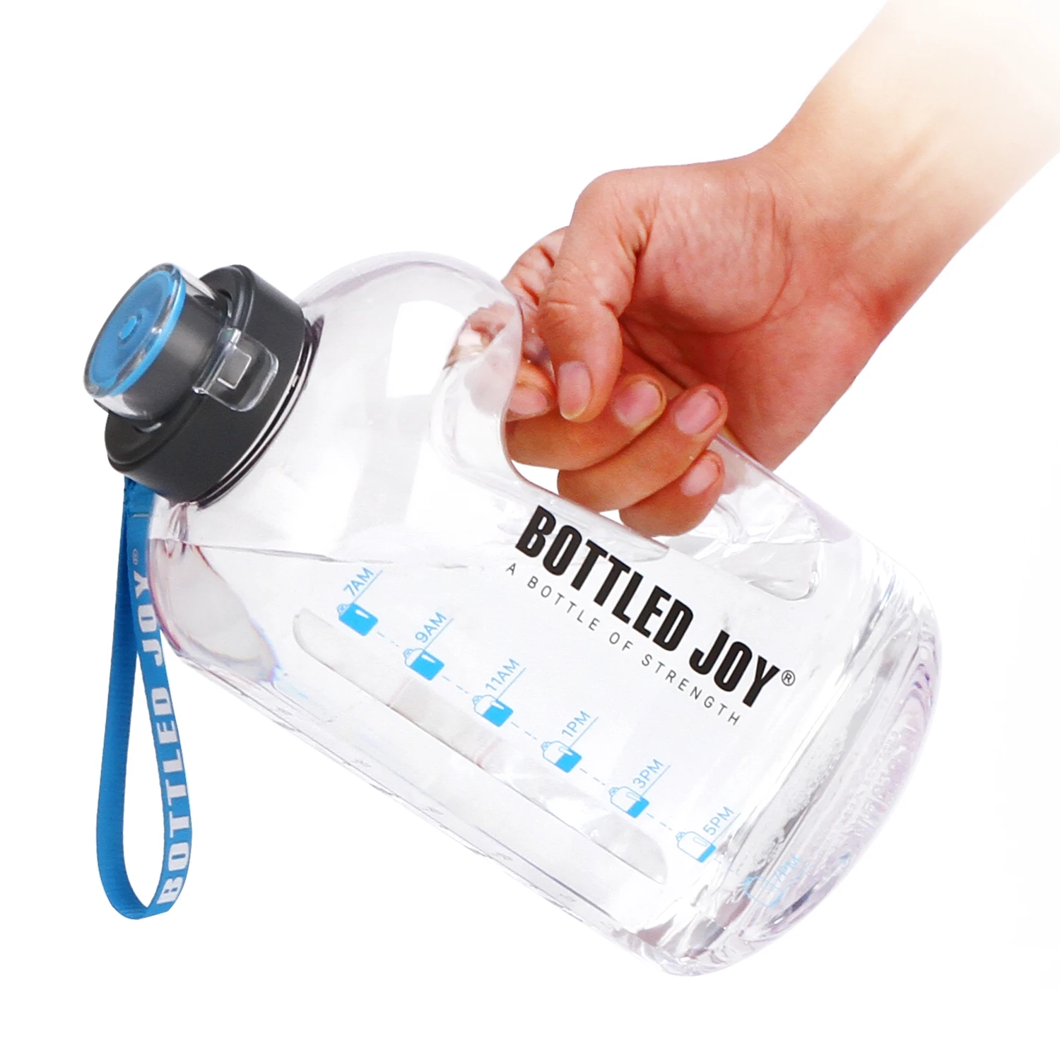 Custom Logo BPA Free Joyshaker 1 Gallon 3.7L Sports PETG Water Bottle