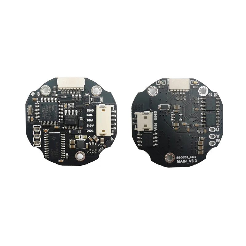 Verified Pro Pan Tilt Set 32-Bit Bgc Split Type Three-Axis Pan Tilt Control Board For Aerial Photography Brushless Torque Motor