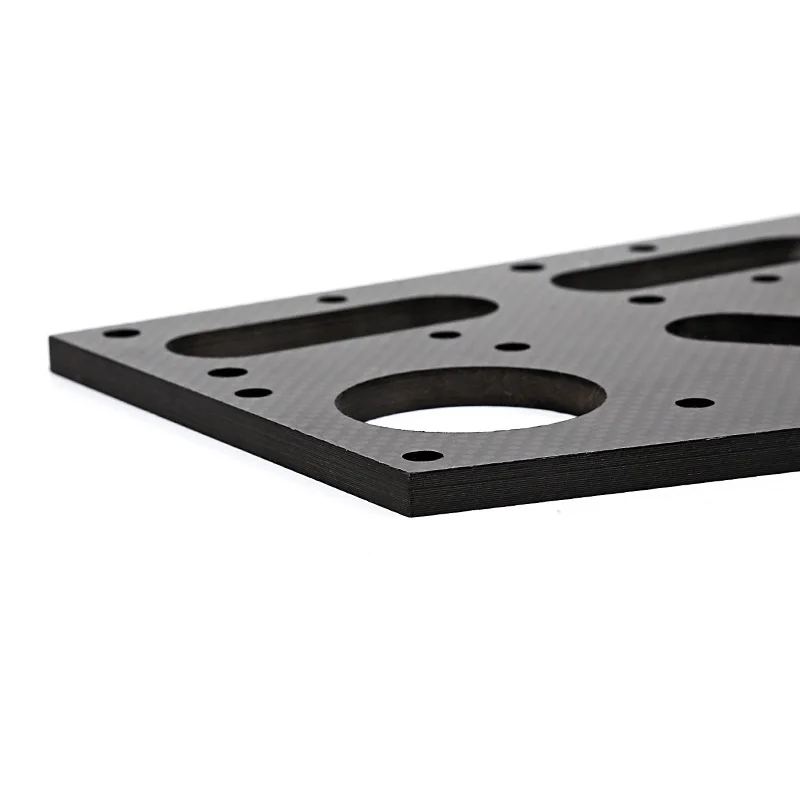 High strength durable light 1k carbon fiber board composite sheet 500mmx500mm