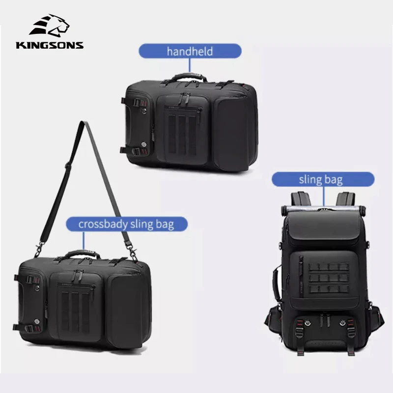 Wholesale Factory Hiking Sport Backpack Mountain Waterproof Climbing Camping Backpack with Large Capacity