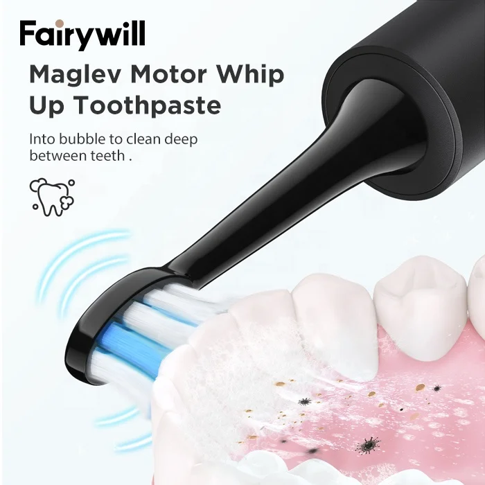 Fairywill FW P11 Fairy будет Dente Sonica щетка для вмятин волос электрические щетки