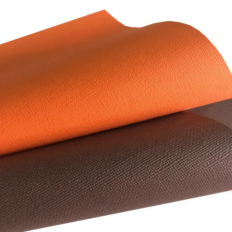 HC Custom printed high quality pure color Linen lines embossed gift wrapping paper roll