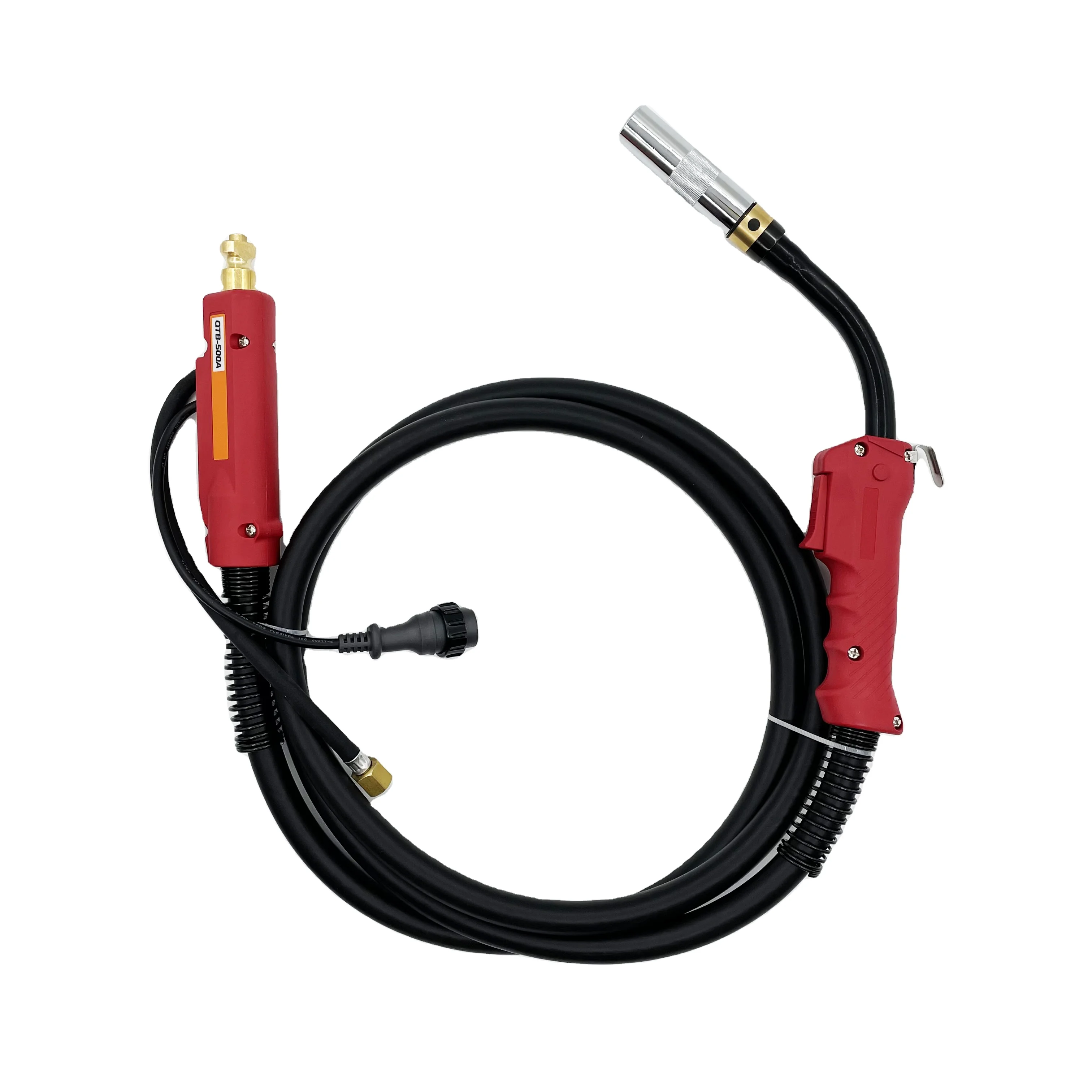 500A Carbon Dioxide Gas Shield Pana Red Torch for Pana Auto Welding Machine MIG Gun With Euro Adaptor