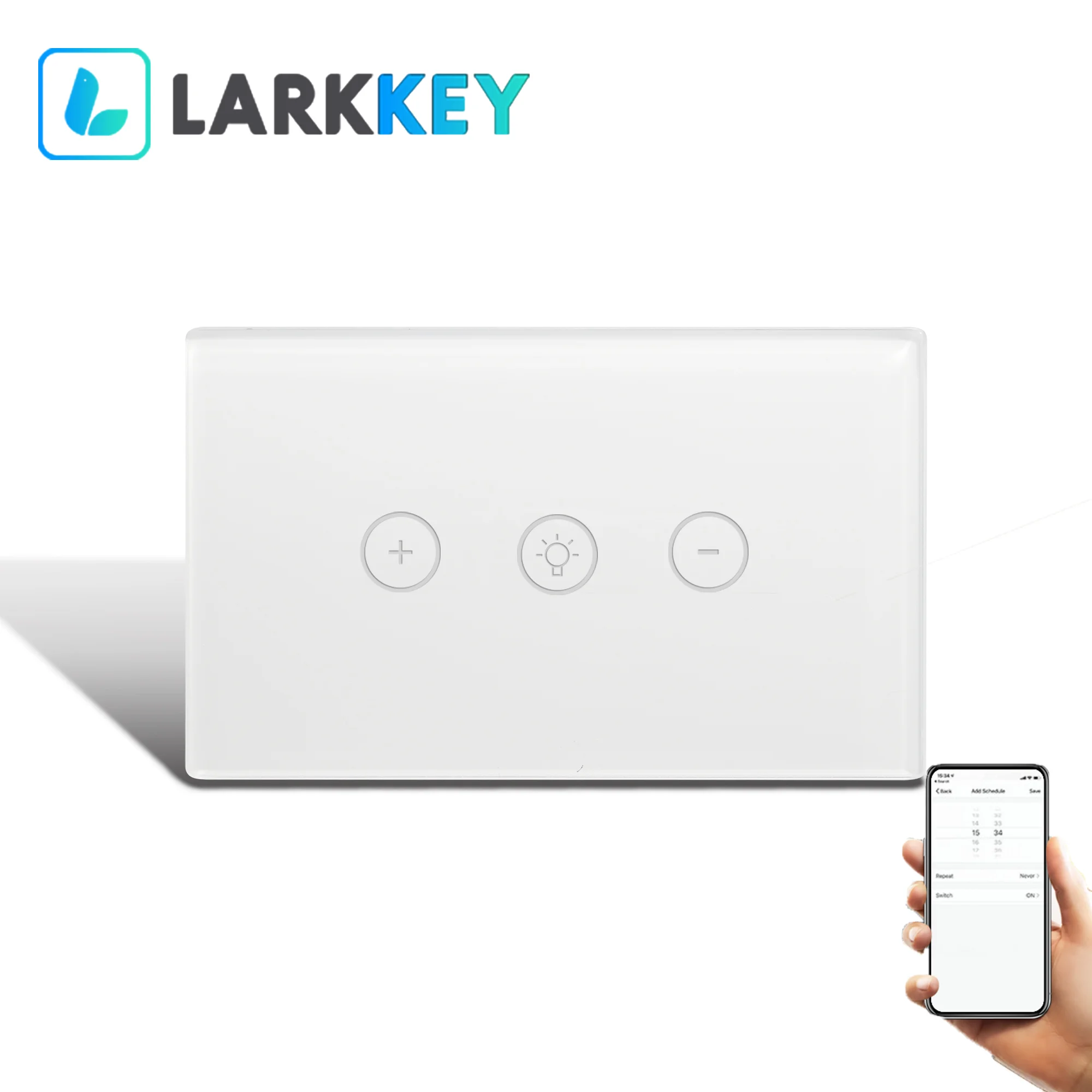 Larkkey умный переключатель US Wi-Fi на din-рейку Tessan регулятором уровня яркости