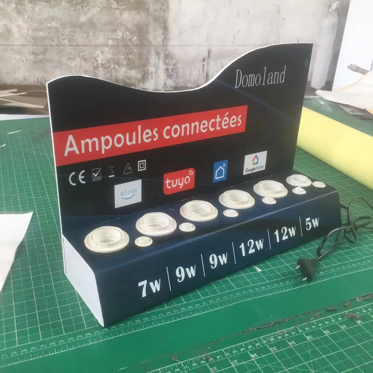 Коробка для тестирования светодиодных ламп