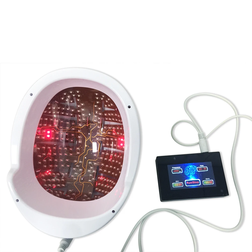 Wholesale price medical autism cure helmet household 810nm led light