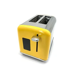 2022 Hot Sale 2 slice Stainless Steel Mirror Top Sheet Toaster Automatic Centering Multifunctional sandwich toaster