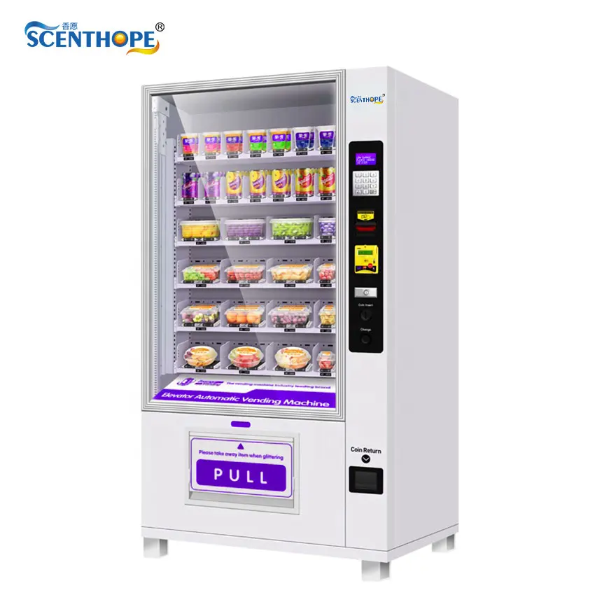 Automatic Vending Machine Snack Bottled Water Cold Drink Beer Convenient Store Subway Station Shopping Mall Vending Machine