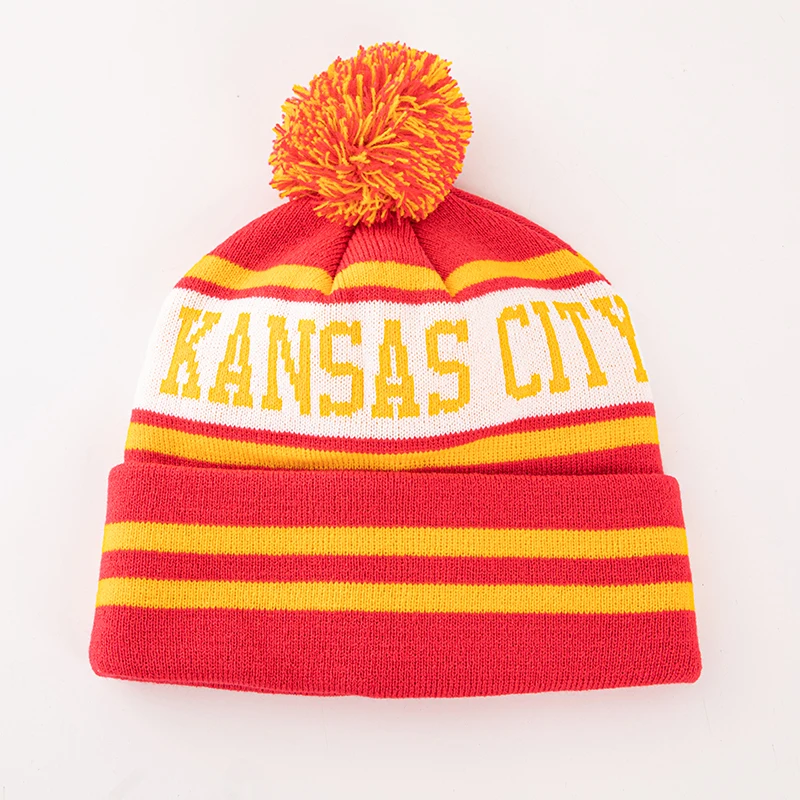 Unisex Personalized Knit Beanie 100 Acrylic Plaid Custom Embroidered Emblem Ideal for Cycling Beach Business and Daily Use