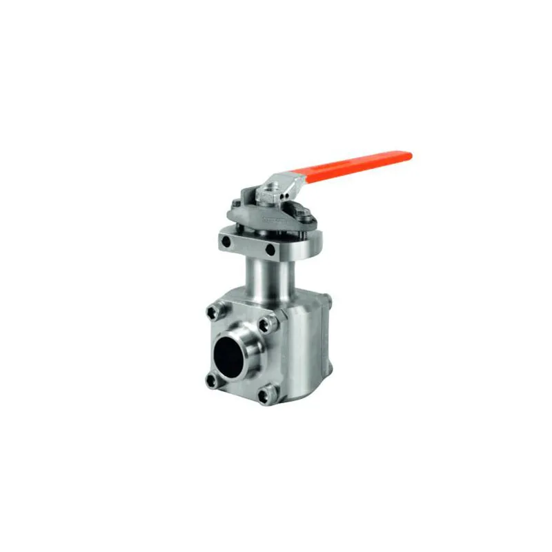 In Stock New Flowserve Three-Piece Ball Valve E44/59 Stainless Steel Carbon