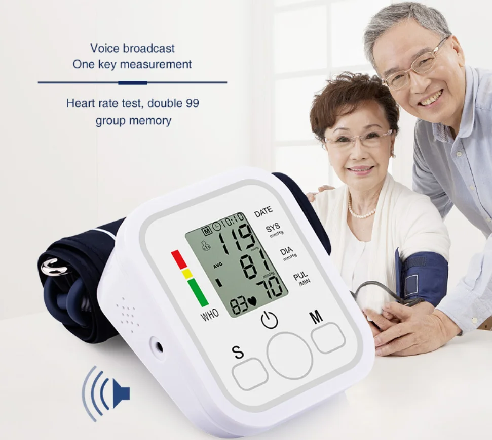 Family new CE  4G/LTE Automatic Tensiometre Electric Digital  Automatic electronic digital upper arm blood pressure monitor