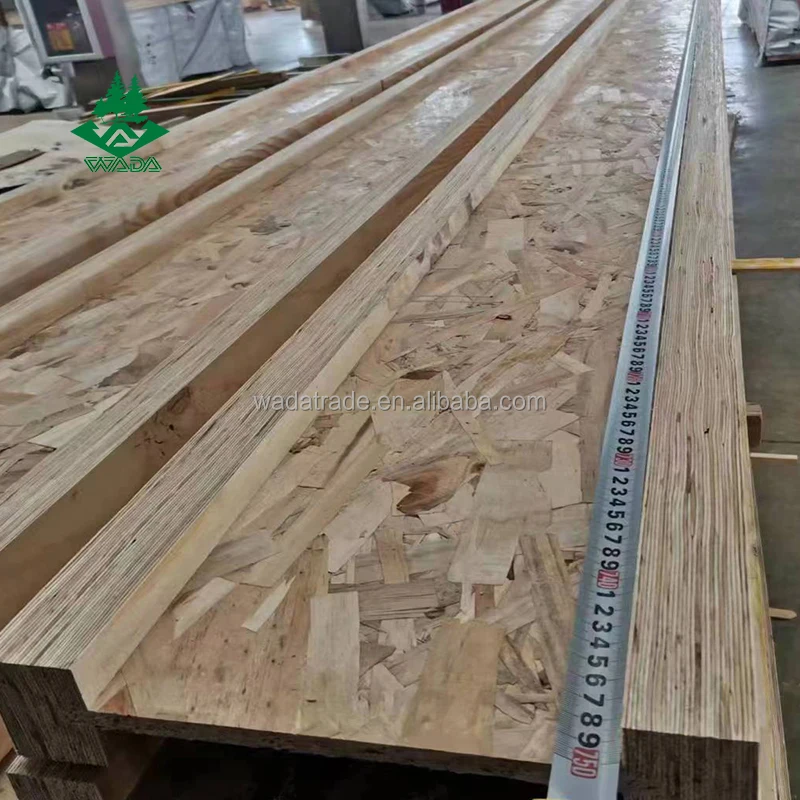 Building construction use high quality Pine LVL wood floor  I- beams