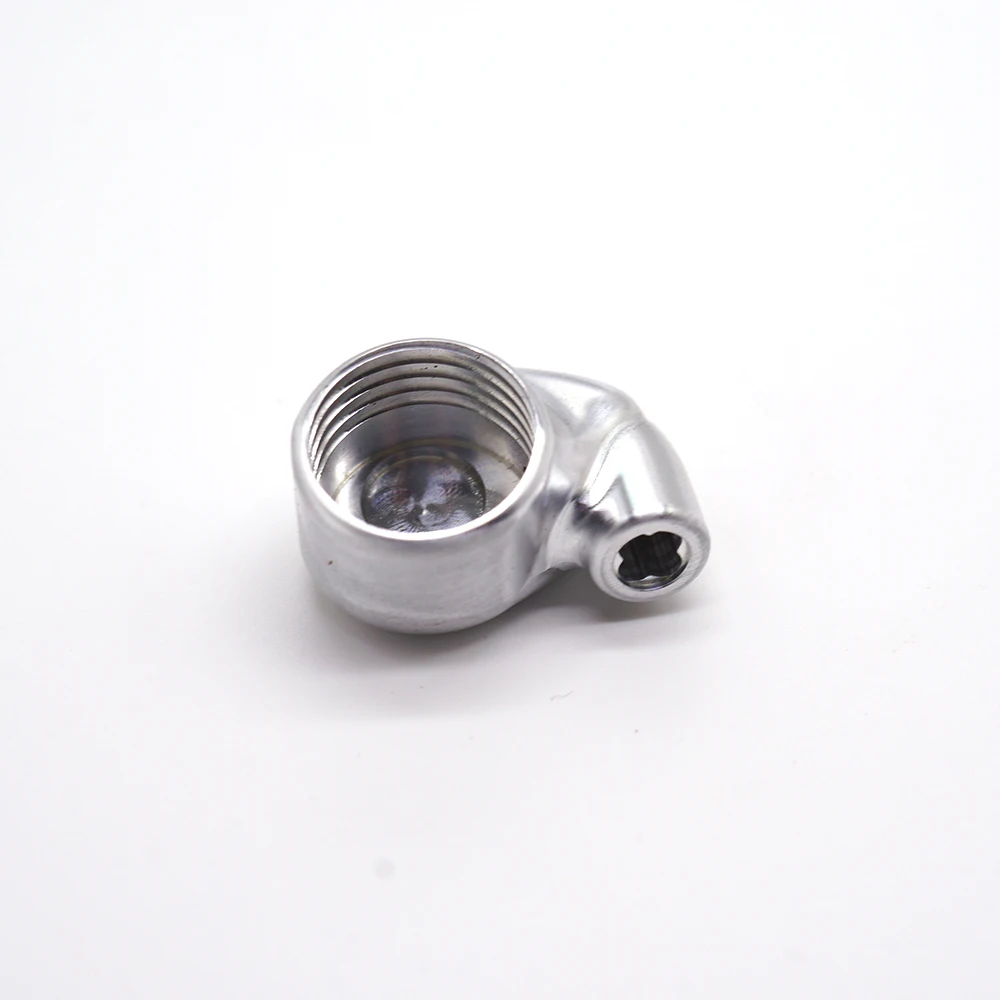 Customized CNC-Milled Anode Aluminum Earphone Shells - Natural Color Metal Earphone Accessories
