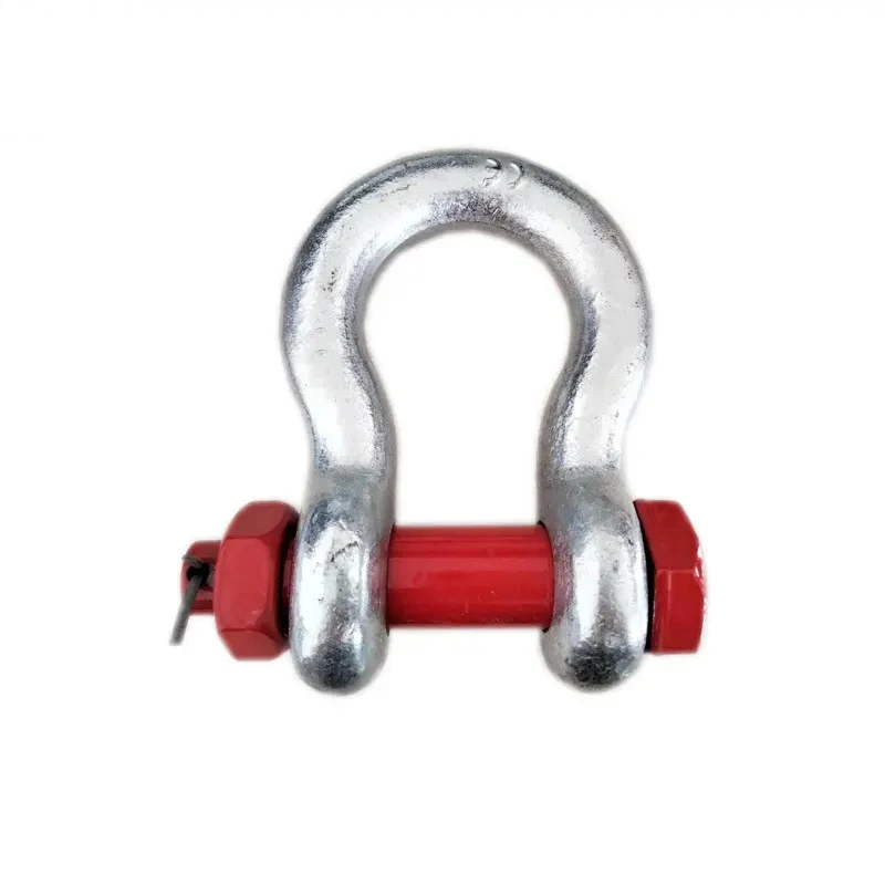 8.5t Heavy Duty g2130 bolt type g2150 Omega Anchor Bow Shackle g210 Lift Shackles Manufacturer g209 Lifting Bow Towing Shackle