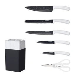 Multifunctional kitchen custom high-quality knife set kitchen luxury knife set metal knife set