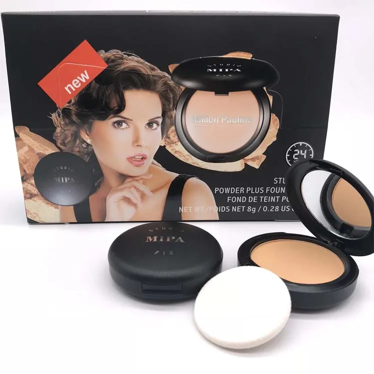 Контроль жирности, отбеливающая пудра для лица, стойкая матовая компактная прессованная пудра для основы, макияжа