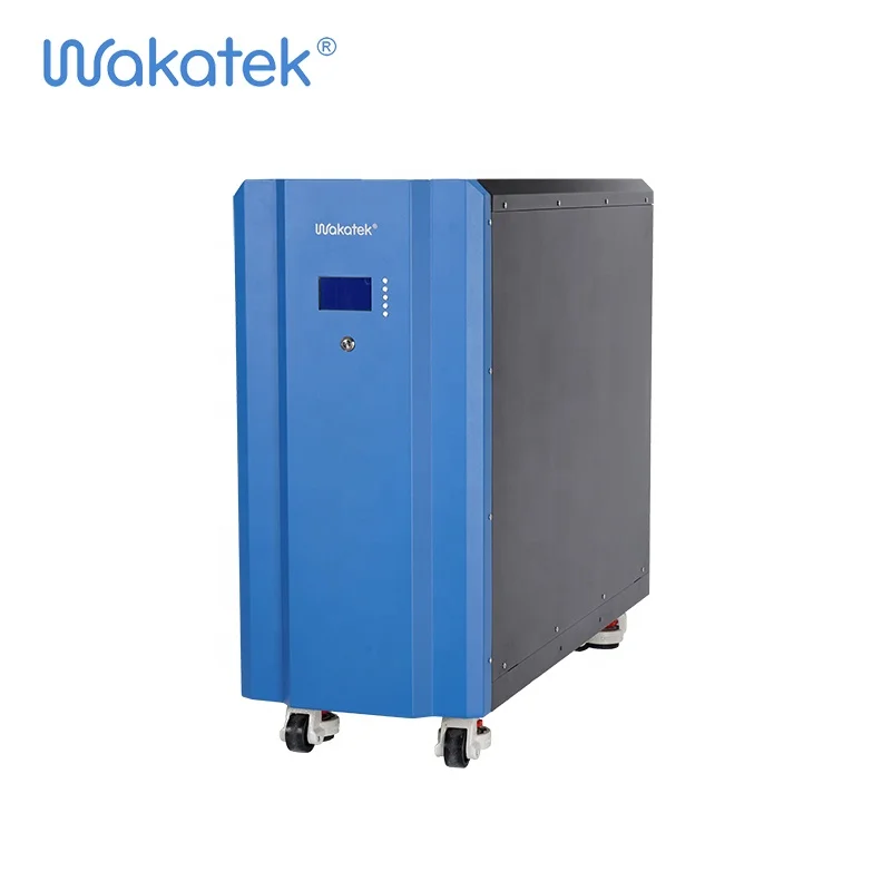 WAKATEK Highdrive 200A Allowed Max charge Current 15KWH Solar LifePO4 lithium battery
