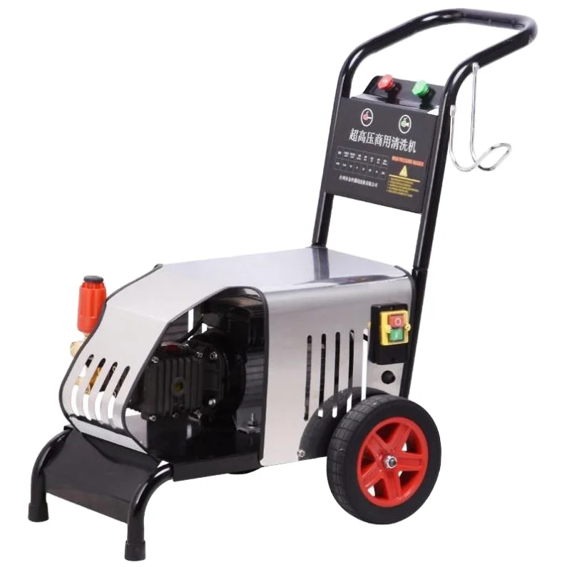 Commercial Electric 120Bar 1.8KW High Pressure Car Washer High Pressure Cleaners Machine For Car Wall Floor Washer