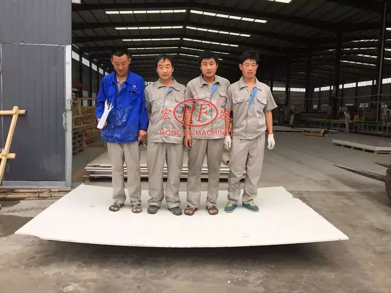 Artificial quartz stone slab production line with polishing machine (4)