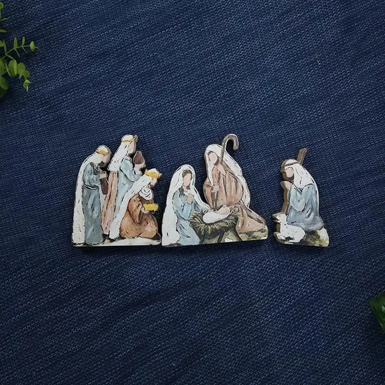 Premium Exquisite Jesus Birth Table Ornaments Christmas Decoration in Bulk