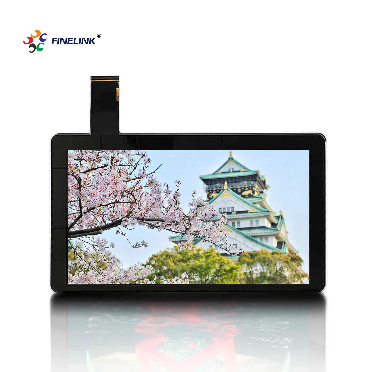 FINELINK factory Price IP65 Waterproof 13.3 Inch Hmi Atm Flexible Interactive Capacitive Touch Screen Panel