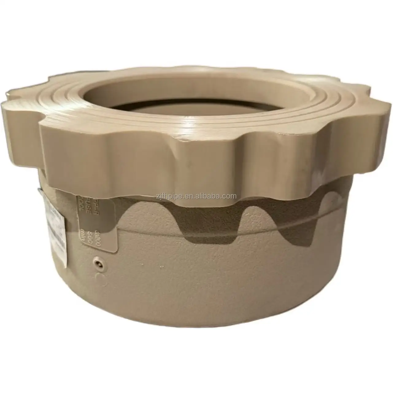 Электросварные фитинги серые PN20 	 Фланец DN200 Фитинги для труб PPR: все типы пластиковых фитингов PPR