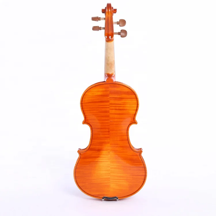 Универсальная Профессиональная деревянная скрипка ручной работы с кленовым пламенем jujube