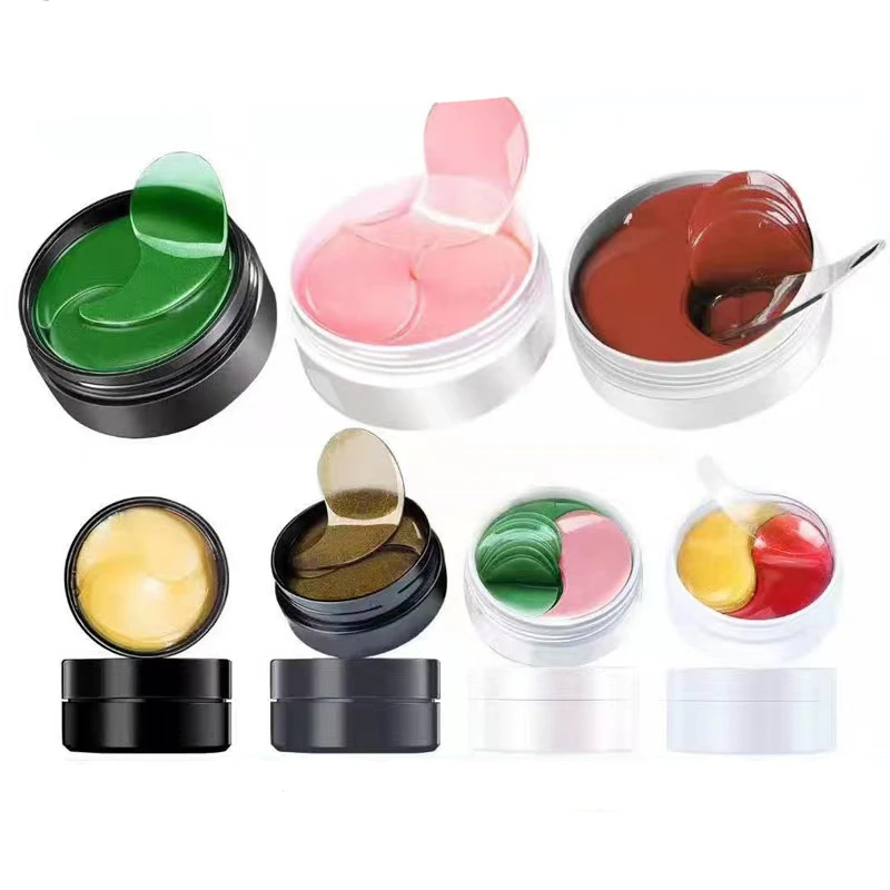 Private Label Moisturizing Dark Circles Eye Mask Under Eye Patches Crystal Hyaluronic Acid Eye Mask