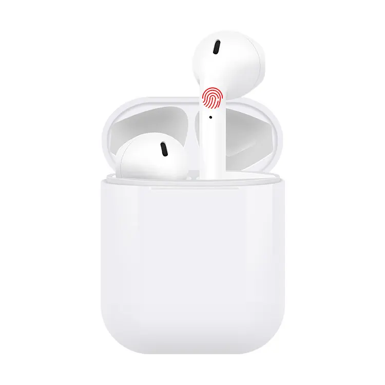 
China hot sell i12 tws Popup wireless 5.0 touch Earbuds New 2019 