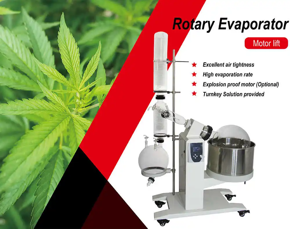 Woming Digital Display High Efficiency 50L New Type Rotary Evaporator Machine