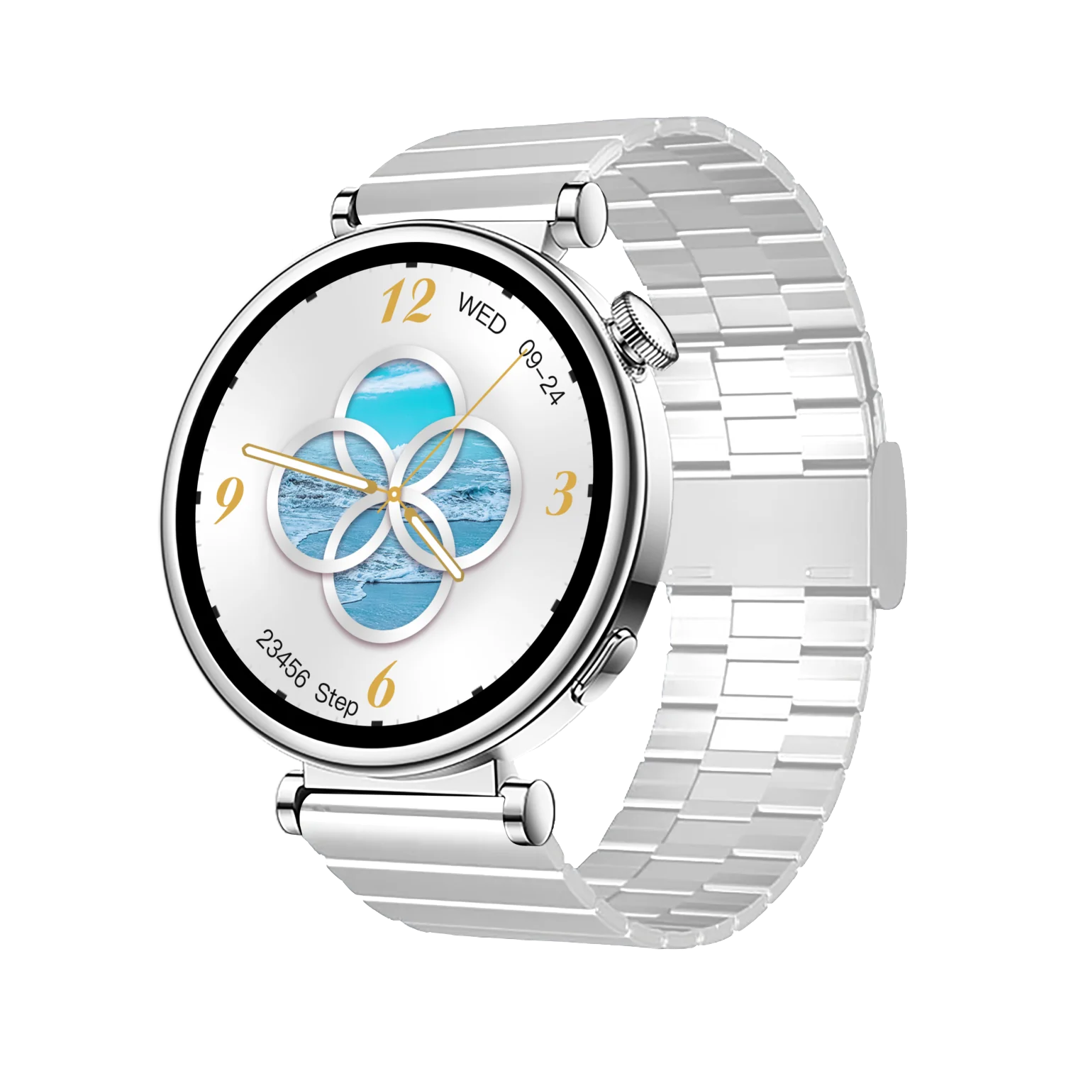 Fitness Smartwatch Waterproof Lightweight Design Activity Tracker Heart Rate Monitor Step Counter