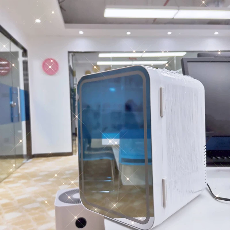 10 л 12 вольт уход за кожей макияж косметический холодильник Smart Bar Косметика портативный для макияжа мини-холодильник с зеркалом