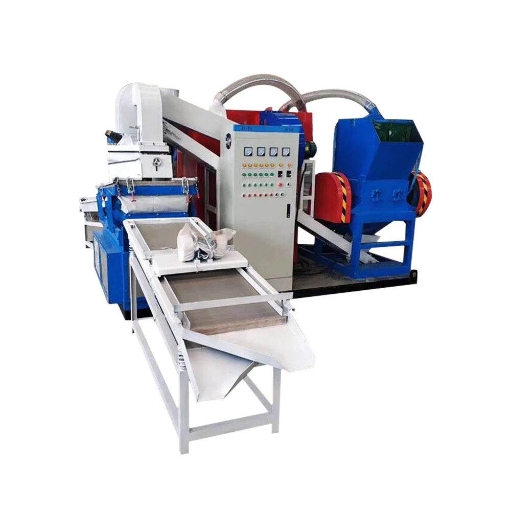 
Copper Wire Stripping Screening Wet Electric Cable Granulator Separator Machine 