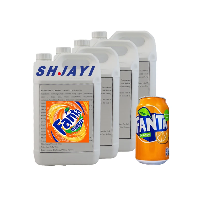 2024 New 50 Times SHJAYI Concentrate CSD fantaa Syrup fanta taste  orange fanta Soft Drinks