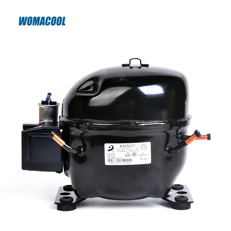 
K325CZ1 R134a 1/2 hp Refrigeration Compressor for Donper refrigerator 