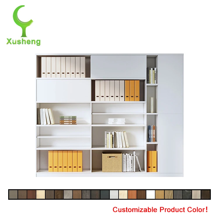 Chinese source manufacturer modern wooden commercial office dedicated combined storage document filing cabinet