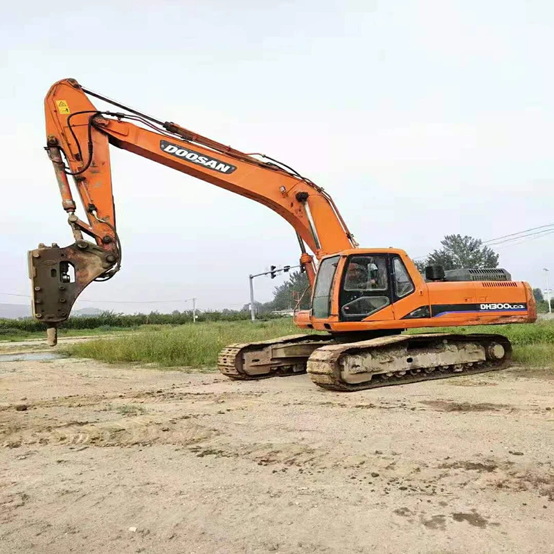 DH300LC-7 Used machinery for mini bagger excavator used excavator mini grader for sale