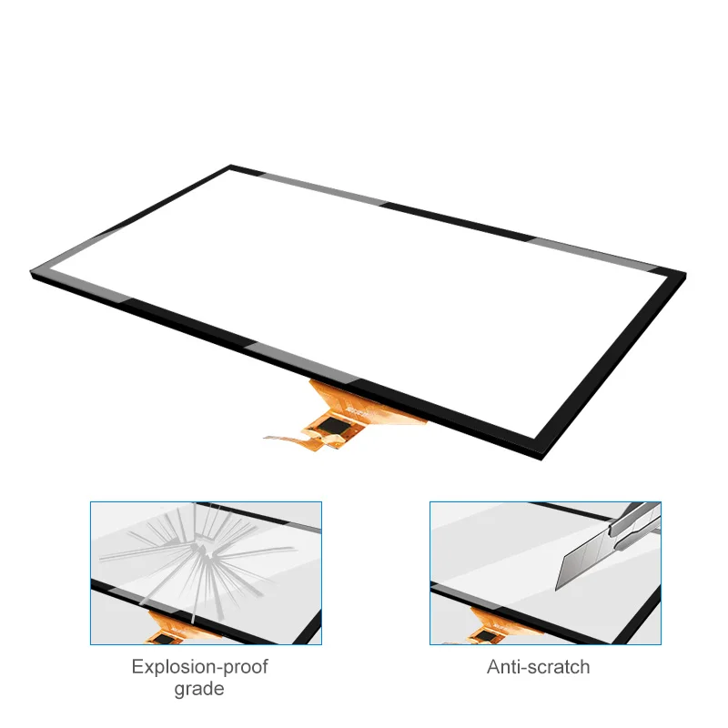 И укрепления здоровья G + IK08 3,0 интерфейс межсоединений интегральных схем на заказ 1280*800 10 дюймов емкостный сенсорный экран с сенсорной панелью