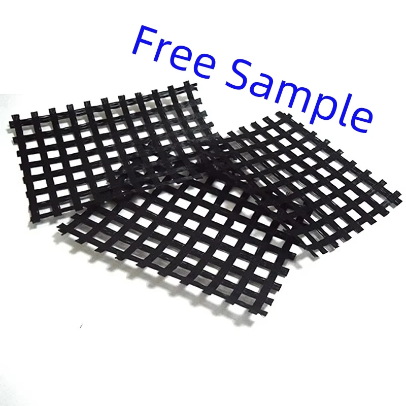 China Factory	glass Fiber Mesh Fiberglass Three Dimensions Geo Grid for Enhance Asphalt Layer Geogrid