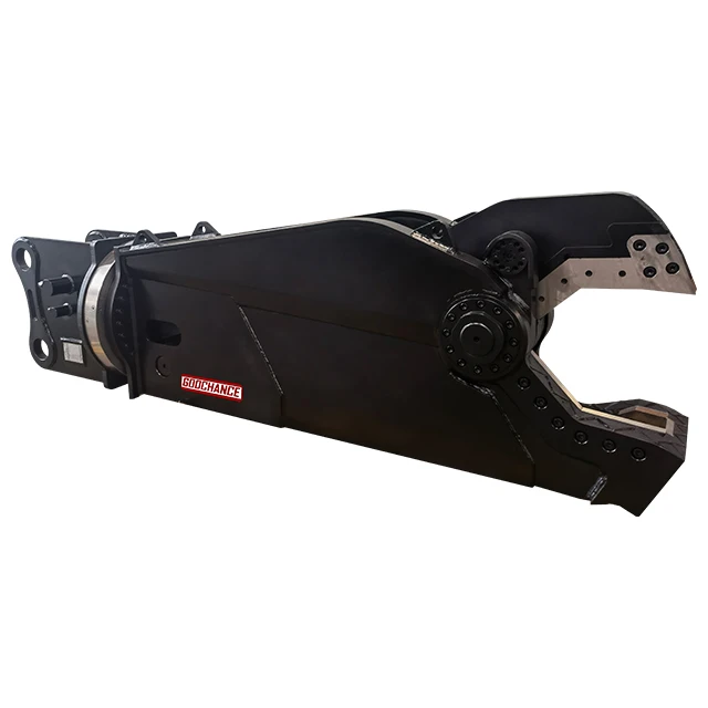 Goochance 20/30/40t Excavator Scrap Shear Customized Cutting Machine Hydraulic Eagle Shears for Sale